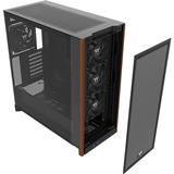 Thermaltake S370 WS Black, Tower-Gehäuse schwarz, Tempered Glass
