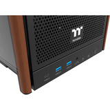 Thermaltake S370 WS Black, Tower-Gehäuse schwarz, Tempered Glass
