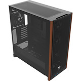 Thermaltake S370 WS Black, Tower-Gehäuse schwarz, Tempered Glass