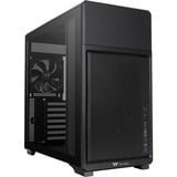 Thermaltake TR300 TG Black, Tower-Gehäuse schwarz, Tempered Glass