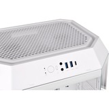 Thermaltake The Tower 300 Snow White, Tower-Gehäuse weiß, Tempered Glass