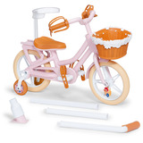 ZAPF Creation BABY born Fahrrad mit Lucky, Puppenzubehör 