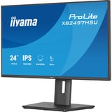 iiyama ProLite XB2497HSU-B1, LED-Monitor 60.5 cm (23.8 Zoll), schwarz (matt), FullHD, IPS, HDMI, DP, USB-Hub, erg. Standfuß, 120Hz Panel