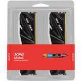 ADATA DIMM 32 GB DDR5-5600 (2x 16 GB) Dual-Kit, Arbeitsspeicher schwarz, AX5U5600C4616G-DTAMRBK, XPG Armax RGB, INTEL XMP, AMD EXPO