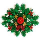 LEGO 40743 Iconic Weihnachtsgesteck, Konstruktionsspielzeug 