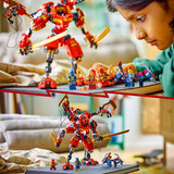 LEGO 71812 Ninjago Kais Ninja-Kletter-Mech, Konstruktionsspielzeug 