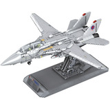 Revell Maverick's F-14A Tomcat "Top Gun" - Brick System, Konstruktionsspielzeug Maßstab: 1:32