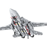 Revell Maverick's F-14A Tomcat "Top Gun" - Brick System, Konstruktionsspielzeug Maßstab: 1:32
