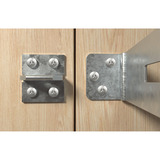 fischer Spanplattenschraube ClassicFast II 6,0x100 Senkkopf TX 100 Stück, mit Teilgewinde, verzinkt