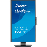 iiyama ProLite XB2797QSNPH-B1, LED-Monitor 68.5 cm (27 Zoll), schwarz (matt), QHD, IPS, Webcam, Mikro, USB-Hub