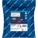 Bosch Professional X-LOCK Expert R781 Prisma Ceramic Fiberschleifscheibe, Ø 115mm, K36 25 Stück, Bohrung 22,23mm