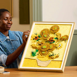 LEGO 31215 Art Vincent van Gogh - Sonnenblumen, Konstruktionsspielzeug 