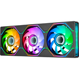 Thermaltake SWAFAN UNIFY 360, Gehäuselüfter schwarz, 364 mm