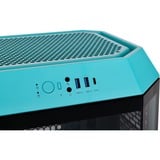Thermaltake The Tower 300 Turquoise, Tower-Gehäuse türkis, Tempered Glass