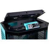 Thermaltake The Tower 300 Turquoise, Tower-Gehäuse türkis, Tempered Glass