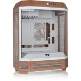 Thermaltake The Tower 600 , Tower-Gehäuse hellbraun, Tempered Glass x 3