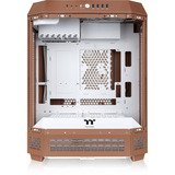 Thermaltake The Tower 600 , Tower-Gehäuse hellbraun, Tempered Glass x 3