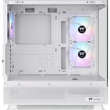 Thermaltake View 270 Plus TG ARGB Snow White, Tower-Gehäuse weiß, Tempered Glass x 2