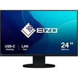 EIZO FlexScan EV2490-BK, LED-Monitor 61 cm (24 Zoll), schwarz, FullHD, 60 Hz, USB-C, IPS