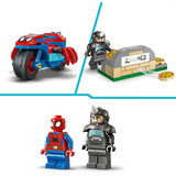 LEGO 11206 Marvel Spidey und seine Super-Freunde Spidey auf Motorrad vs. Rhino, Konstruktionsspielzeug 