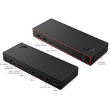 Lenovo ThinkPad USB4 Smart Dock 5500, Dockingstation schwarz, 135W