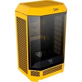 Thermaltake The Tower 300 Bumblebee, Tower-Gehäuse dunkelgelb, Tempered Glass