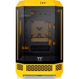 Thermaltake The Tower 300 Bumblebee, Tower-Gehäuse dunkelgelb, Tempered Glass