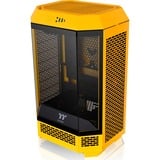 Thermaltake The Tower 300 Bumblebee, Tower-Gehäuse dunkelgelb, Tempered Glass
