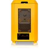 Thermaltake The Tower 300 Bumblebee, Tower-Gehäuse dunkelgelb, Tempered Glass