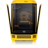 Thermaltake The Tower 300 Bumblebee, Tower-Gehäuse dunkelgelb, Tempered Glass