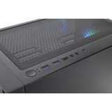 Thermaltake Versa H16 TG ARGB Black, Tower-Gehäuse schwarz, Tempered Glass