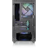 Thermaltake Versa H16 TG ARGB Black, Tower-Gehäuse schwarz, Tempered Glass