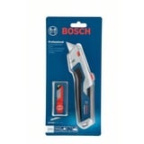 Bosch Professional Universalmesser und Klingen-Set 63 x 19mm, Teppichmesser blau/grau, inkl. 13 Klingen