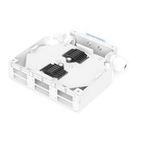 Digitus LWL Hutschienenverteilung, Patchpanel hellgrau, für 6x SC/DX Kupplungen