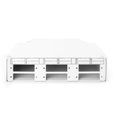 Digitus LWL Hutschienenverteilung, Patchpanel hellgrau, für 6x SC/DX Kupplungen