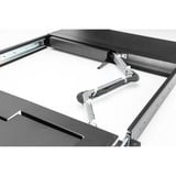 Digitus Modulare HD LCD KVM Konsole mit 17" TFT 8 Port Cat 5, KVM-Switch schwarz, deutsches Tastaturlayout, 8 Port Cat 5 KVM-Switch, Touchpad