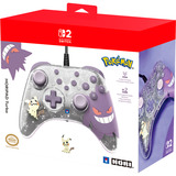  HORIPAD (Gengar & Mimigma), Gamepad lila/transparent, Nintendo Switch 2