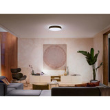 Philips Hue White Ambiance Enrave Deckenleuchte L, LED-Leuchte schwarz, inkl. Dimmschalter