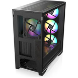 RAIJINTEK AGOS MAX , Tower-Gehäuse schwarz, Tempered Glass