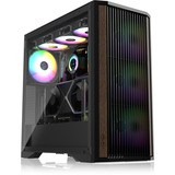 RAIJINTEK AGOS MAX , Tower-Gehäuse schwarz, Tempered Glass