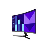 SAMSUNG Essential Monitor S32D396GAU, LED-Monitor 80 cm (32 Zoll), schwarz, FullHD, VA, Curved, VGA, HDMI, Lautsprecher, 100Hz Panel