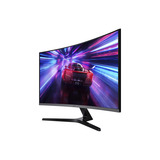 SAMSUNG Essential Monitor S32D396GAU, LED-Monitor 80 cm (32 Zoll), schwarz, FullHD, VA, Curved, VGA, HDMI, Lautsprecher, 100Hz Panel