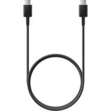 SAMSUNG USB 2.0 Kabel, USB-C Stecker > USB-C Stecker schwarz, 1 Meter, Laden mit bis zu 60 Watt