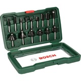 Bosch Wolfram-Carbide-Fräser-Set, 15-teilig 8mm Schaft