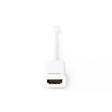 Digitus Mini DisplayPort auf HDMI Adapter / Konverter weiß, HDMI, DP 1.1a, DP++ Dual-Mode