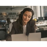 Jabra Evolve3 85, Headset schwarz, MS, USB-C Bluetooth-Adapter, Schnurloses Ladepad