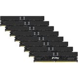 Kingston FURY DIMM 256 GB DDR5-6400 (8x 32 GB) Octa-Kit ECC, Arbeitsspeicher schwarz, KF564R32RBE2K8-256, Renegade Pro, Registred, INTEL XMP, AMD EXPO