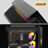MSI MEG Vision X AI 2NVV9-285AT, Gaming-PC schwarz/transparent, Windows 11 Home