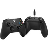 Microsoft Xbox Wireless Controller, Gamepad schwarz, Carbon Black, inkl. USB-C-Kabel