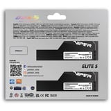 Patriot DIMM 32 GB DDR5-6000 (2x 16 GB) Dual-Kit, Arbeitsspeicher schwarz, VEUR532G6036K, VIPER Elite 5 RGB, INTEL XMP, AMD EXPO